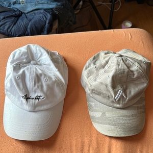 Alphabets baseball caps